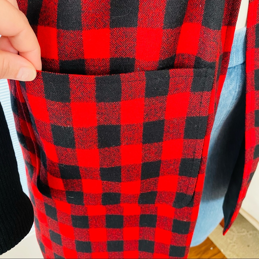 Vintage Junior House Red Buffalo Plaid Jacket - Picture 7 of 12